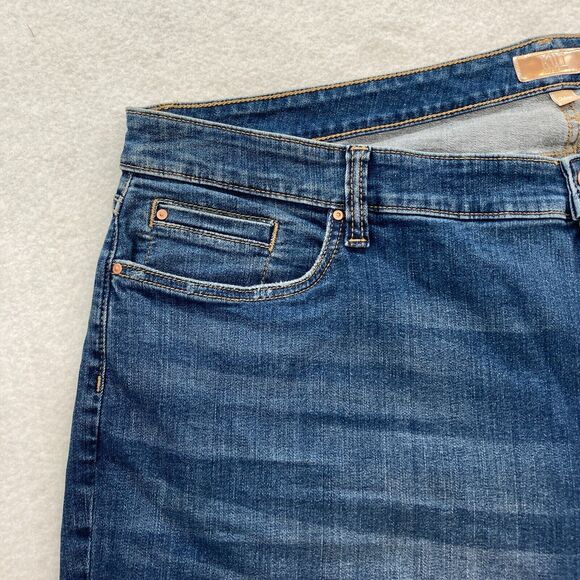 Kut from the Kloth Jeans Women's 24W Catherine Boyfriend Dark Blue Stretch Denim - Picture 3 of 13